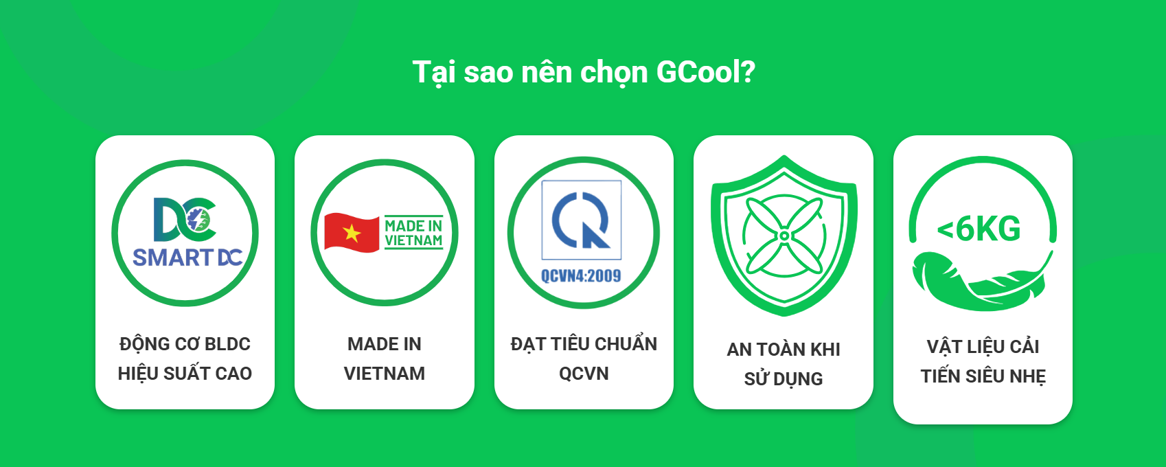 tại sao nên chọn gcool