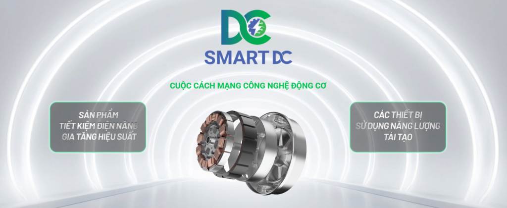 quạt gcool sử dụng động cơ SMART DC, gcool cuộc cách mạng công nghệ động cơ
